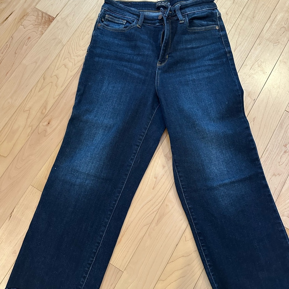 Judy Blue Dark Blue Women's wide Leg Jeans size 9/29